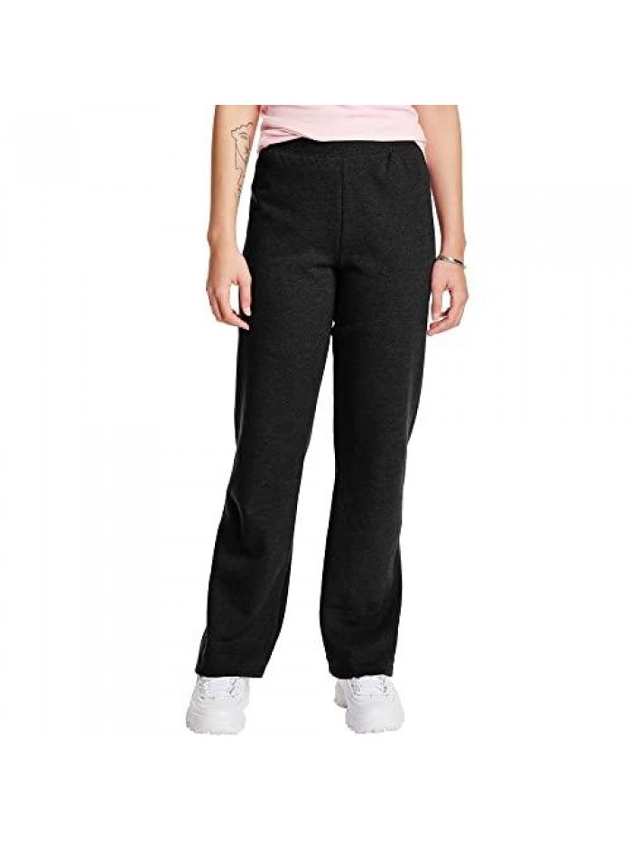 Women's EcoSmart Open Bottom Leg Sweatpants 