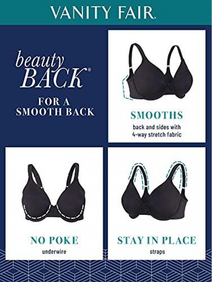 Fair Women's Full Figure Beauty Back Smoothing Bra (36C-42H) 