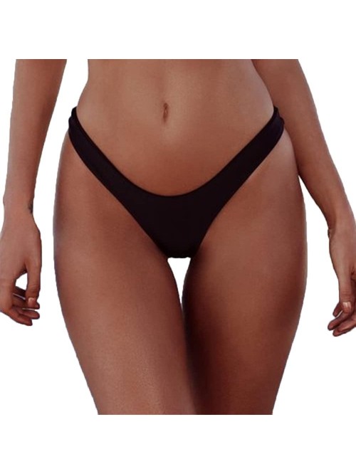 Women's Sexy Cheeky Thong Brazilian Cut Low Rise H...